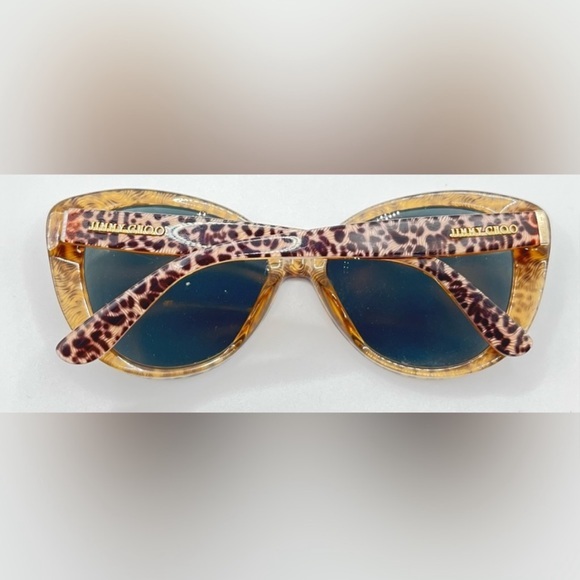 Jimmy Choo Tita/S Brown Oval Sunglasses Frame Only - Picture 5 of 8